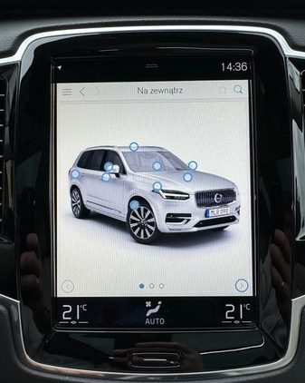 Volvo XC 90 cena 189900 przebieg: 74500, rok produkcji 2020 z Góra małe 742